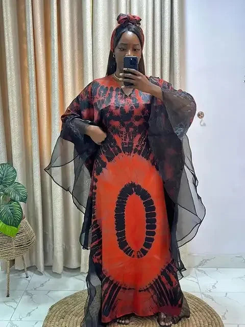 African Women Dresses Traditional African Clothing Ankara Clothing Middle Eastern Vintage Robe Tunic Muslim Kaftan Maxi Dress