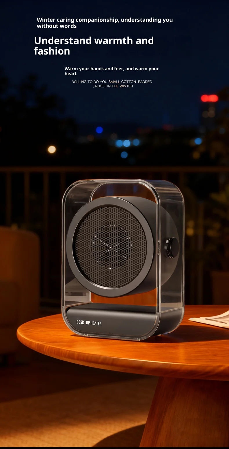 Household heater Desktop heater Desktop Electric Heater  High power office student dormitory electric heater Warm Air Blower