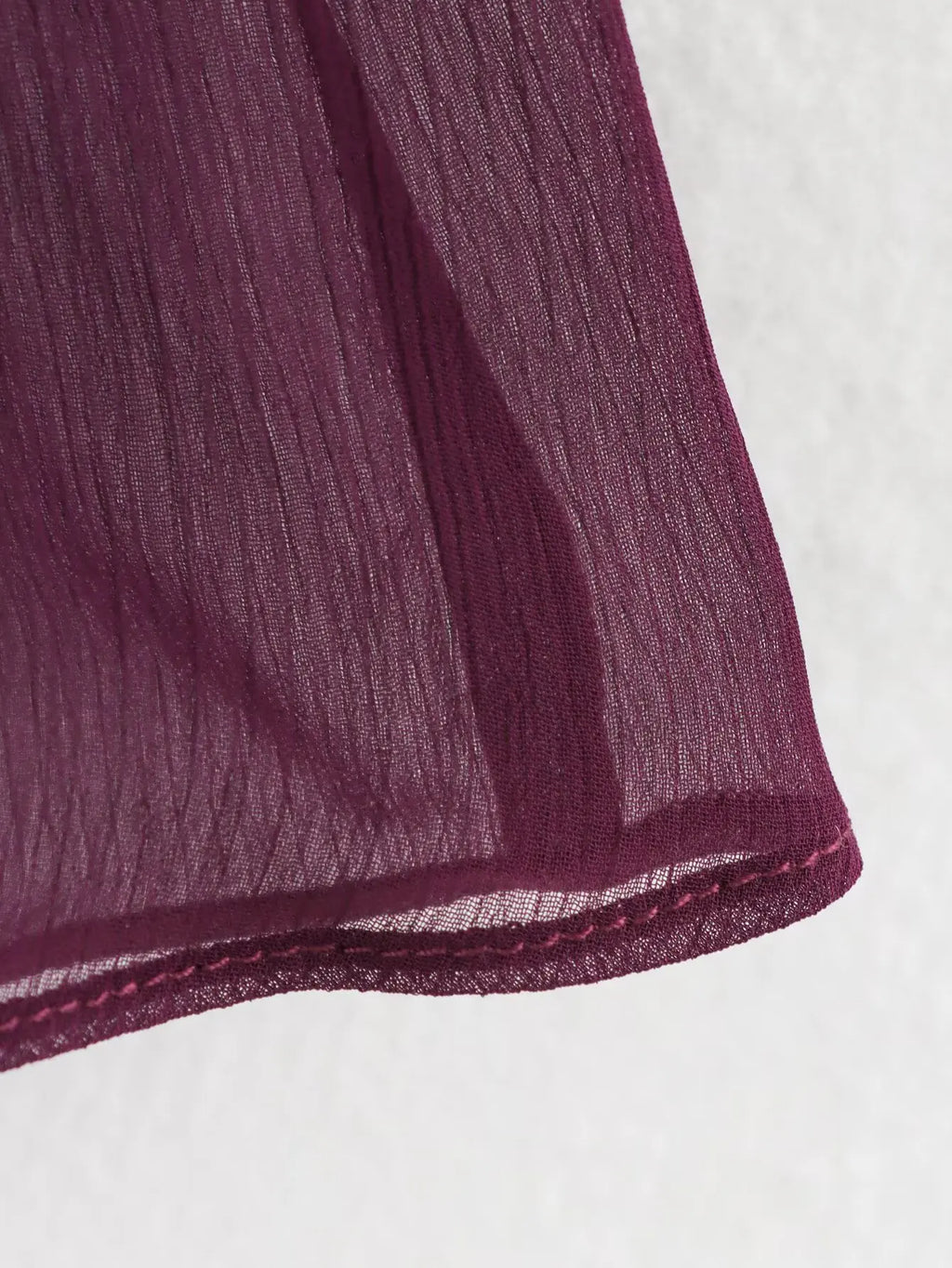 Women's clothing 2025 European new fashion design and ruffled layered decorative V-neck shirt