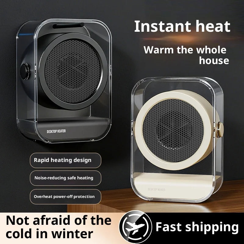 Household heater Desktop heater Desktop Electric Heater  High power office student dormitory electric heater Warm Air Blower