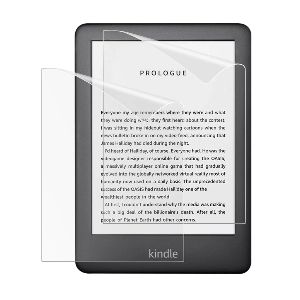 MoKo 2-Pack Anti-Glare Screen Protector for 6" All-New Kindle 11th Gen 2024/2022/10th Generation 2019,Full Coverage PET Film