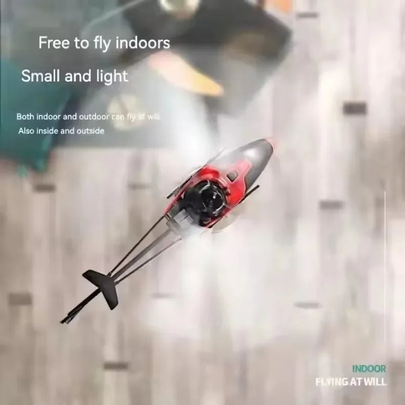 Mini Remote Control Aircraft Helicopter Flying Interaction Gesture Sensing Children Airplane Kids Toy with Flashing Light