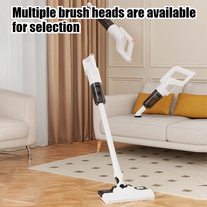 Household Handheld Vacuum Cleaner Lightweight Strong Suction Power Wet Dry Dual-use Wireless Cleaner Portable Cleaning Appliance