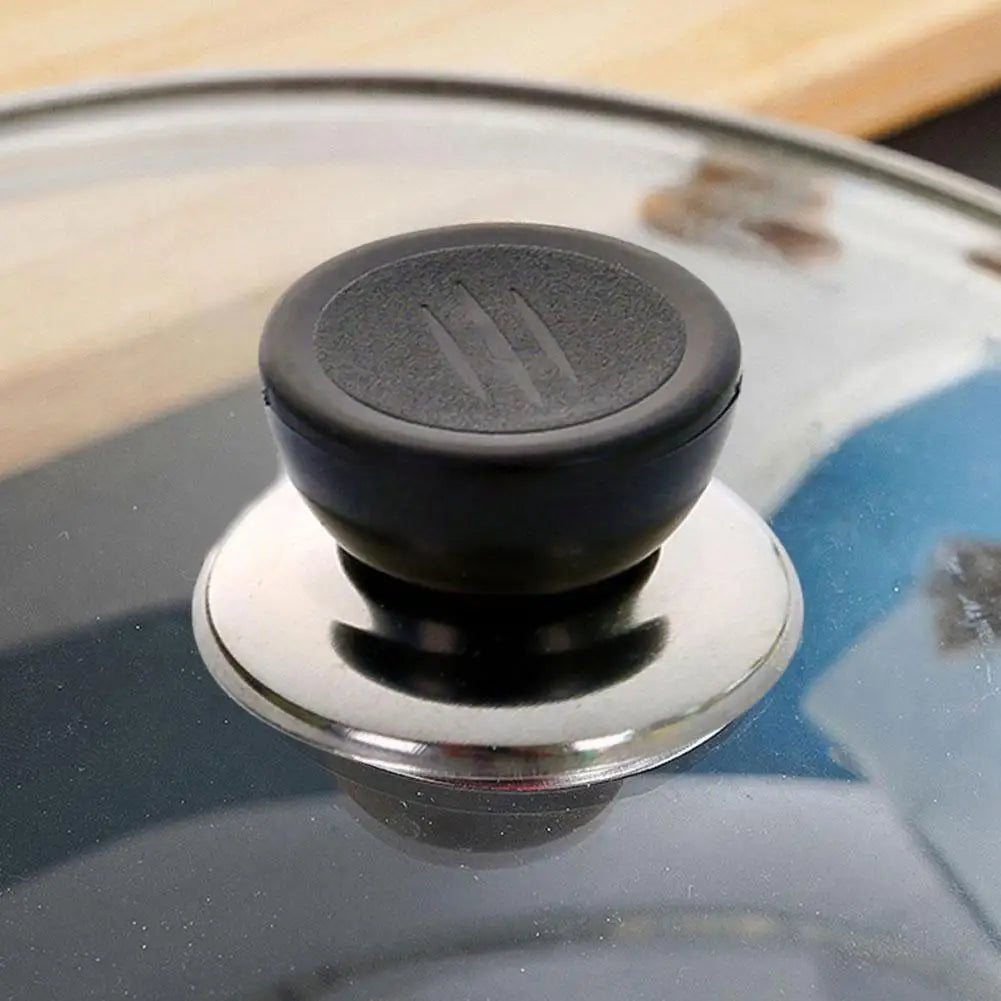 1pcs Plastic Glass Pot Button Pot Cover Head Pot Cover Universal Handle Pot Cover Cooking Accessories