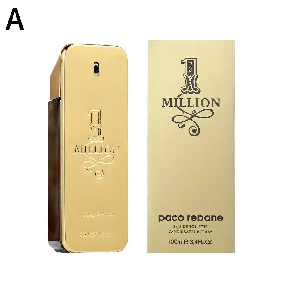1 million Perfume Man Gold One Million Men's Cologne Luxury Woody Fragrance Eau De Toilette Long Lasting Premium Perfume 100ml