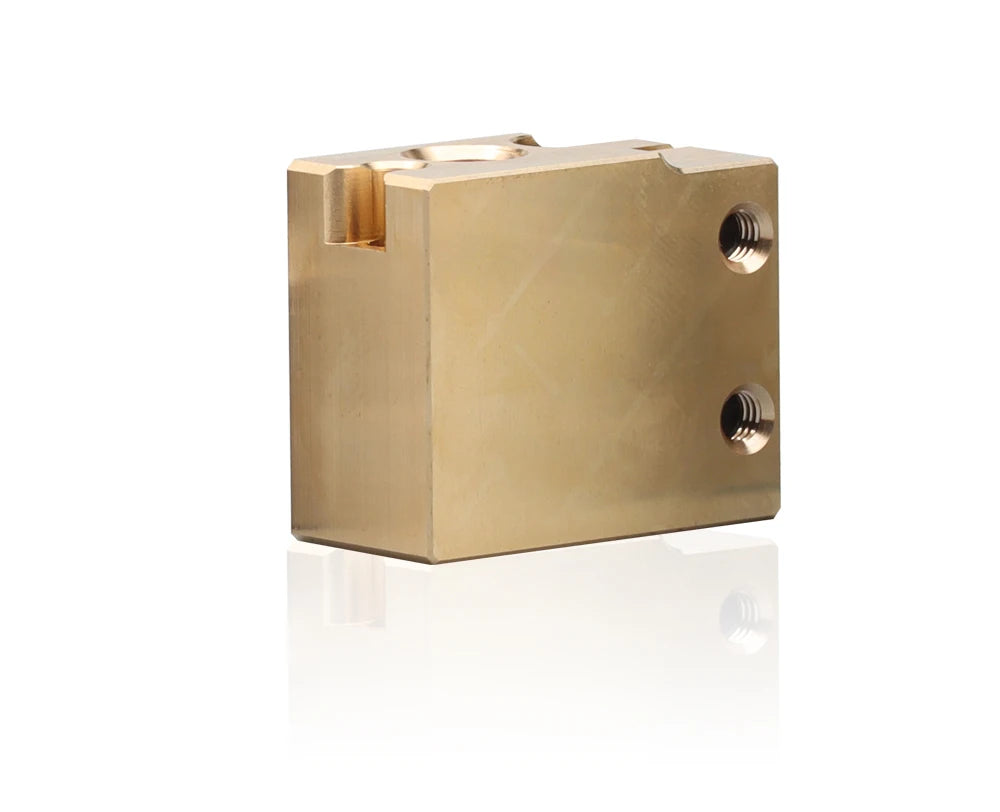 Trianglelab v6 Brass Heatblock For Hotend 3D Printer High Temperature Hardened Steel V6 Nozzles DDB  MATRIX EXTRUDER