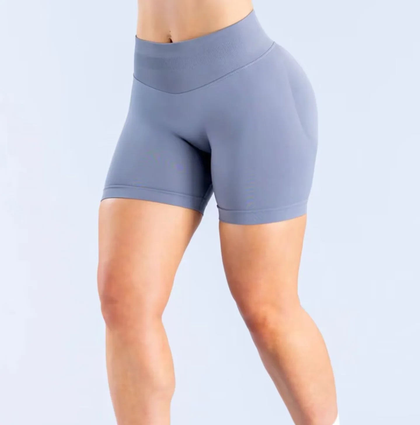 Impact Women Shorts - Scrunch Butt Lifting Yoga Workout Shorts High Waisted Tummy Control Seamless Gym Running  Shorts