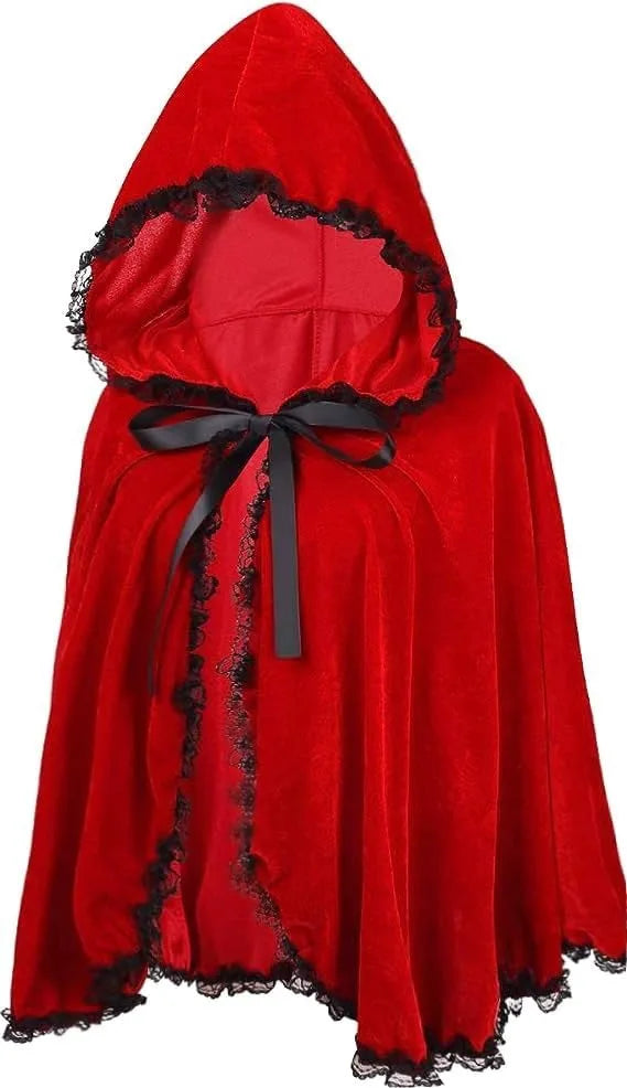 Christmas Clothing Adult Christmas Cloak Cloak Little Red Riding Hood Christmas Cloak Party Stage Performance Clothing
