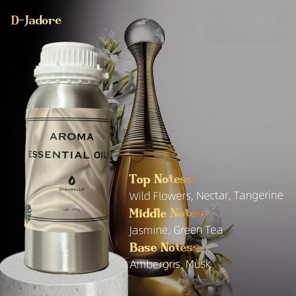 Aroma Diffuser Perfume Fragrance Oil Pure Scented Air Freshener Scent Diffusers Diaurelle 500ML Essential Oil Diffuser Natural