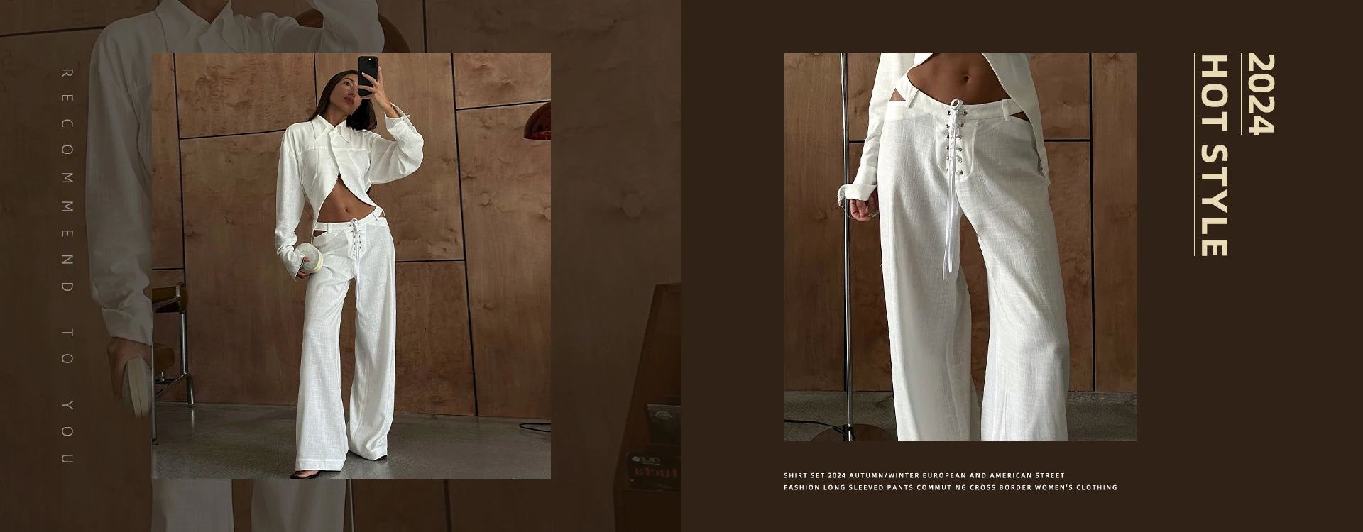 Clacive Fashion Loose White Cotton Women's Blouse 2025 Casual Lapel Long Sleeve Shirt Elegant Classic Solid Top Female Clothing