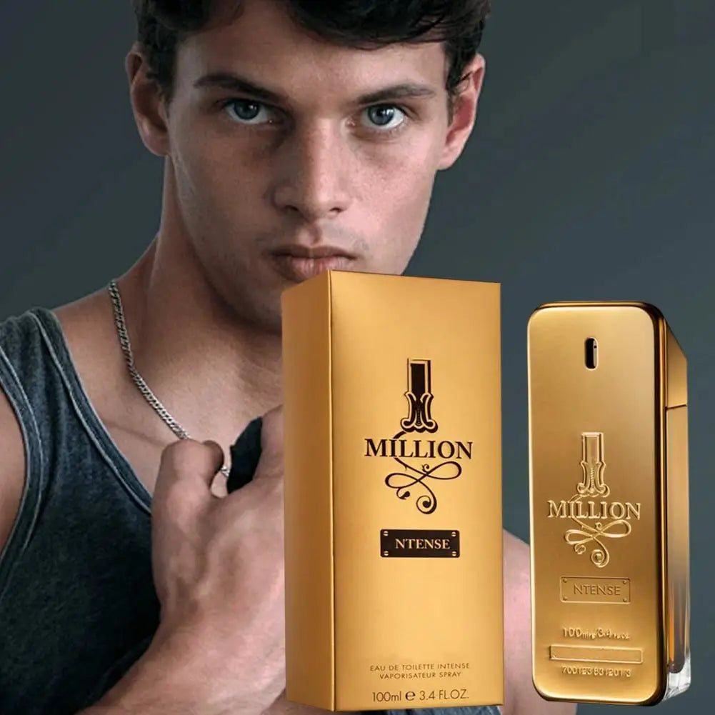 1 million Perfume Man Gold One Million Men's Cologne Luxury Woody Fragrance Eau De Toilette Long Lasting Premium Perfume 100ml