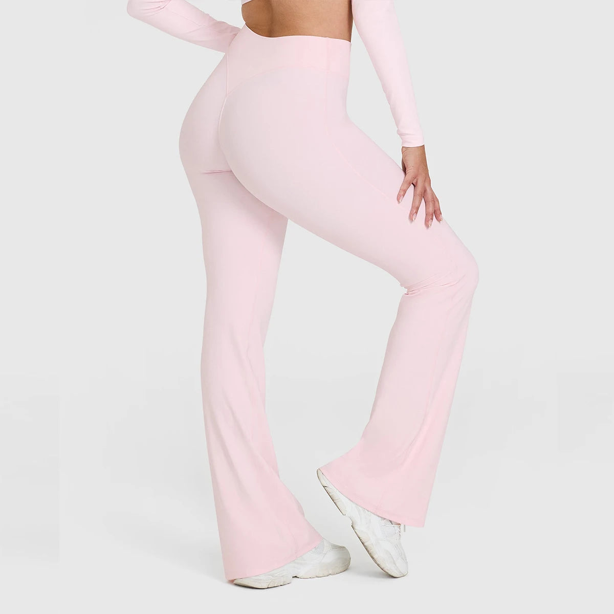 Oner Active Flared Leggings Straight Leg Leggings Woman Wide-leg Pants Yoga Breathable Fitness Clothing Versatile Casual Pants