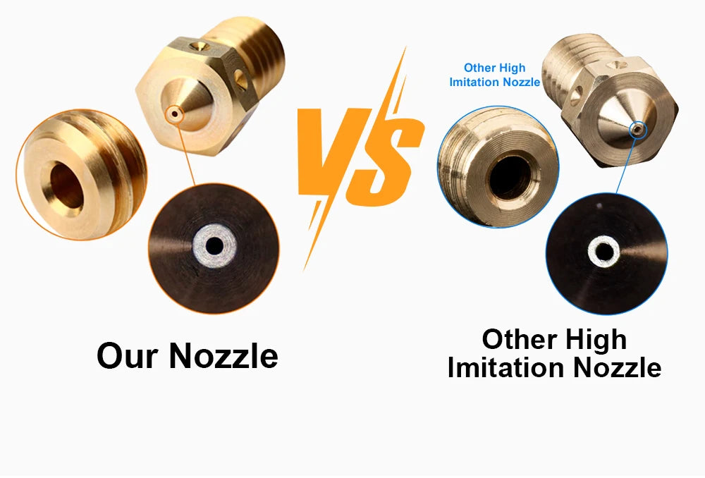 trianglelab BRASS V6 Nozzle for 3D printers hotend 3D printer nozzle for TD6 DDE CHC KIT v6 hotend extruder prusa i3 mk3