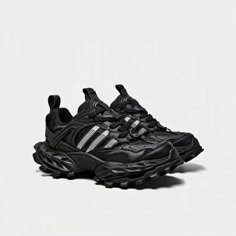 STRONGSHEN Men Running Shoes Ourdoor Jogging Trekking Sneakers Lace Up Mesh Athletic Shoes Comfortable Light Soft Sport Shose