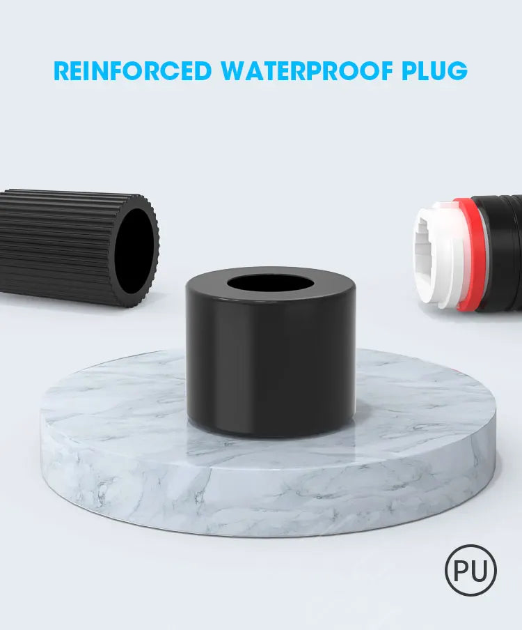 ZoeRax RJ45 Connector Waterproof IP67 Ethernet Network Cable Connector Coupler Outdoor Lan Coupler Adapter Female for Cat5e CAT6