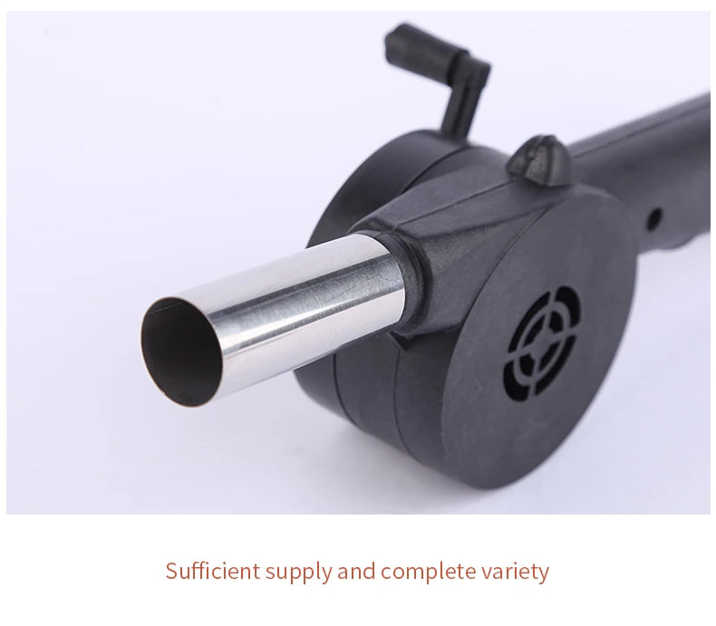 Hand Blower Household Hand Portable Barbecue Blower Small Hair Dryer Outdoor Barbecue Accessories Tools