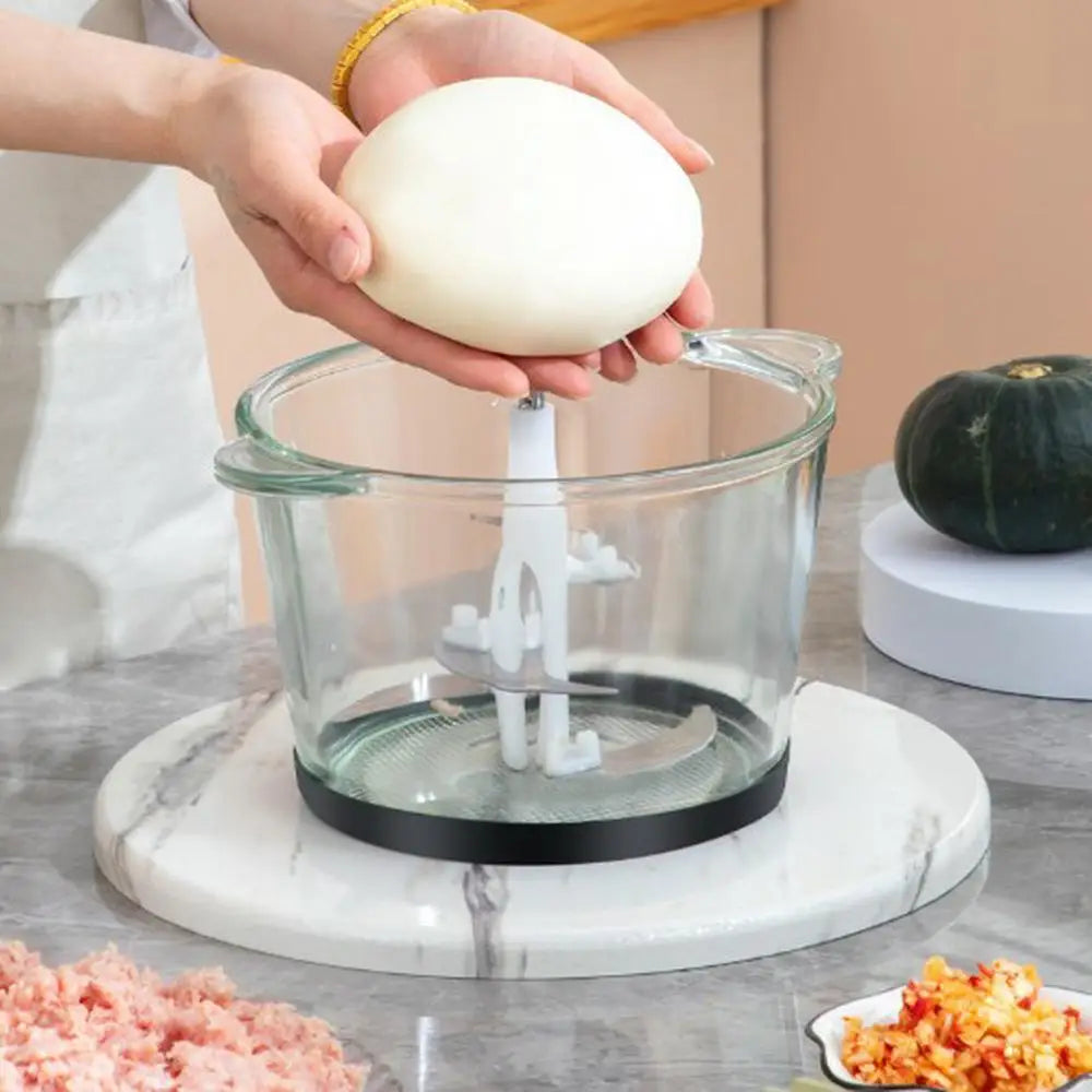 Multifunctional meat grinder 5L 500W stainless steel, kitchen machine, Shredder, 4-step, minced meat/vegetables/Dough