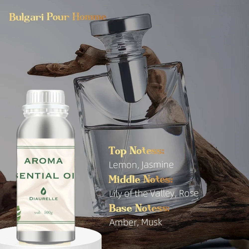 Aroma Diffuser Perfume Fragrance Oil Pure Scented Air Freshener Scent Diffusers Diaurelle 500ML Essential Oil Diffuser Natural