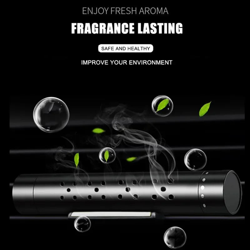 Car Air Freshener Smell in the Car Air Vent Perfume Parfum Flavoring Auto Interior Accessories Air One Clip And 5 PCS  fragran