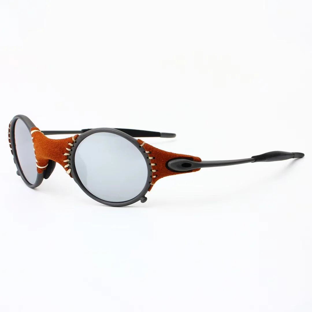 MTB Man Polarized Sunglasses Cycling Glasses UV400 Fishing Sunglasses Metal Bicycle Goggles Cycling Eyewear Riding Glasses E5-3