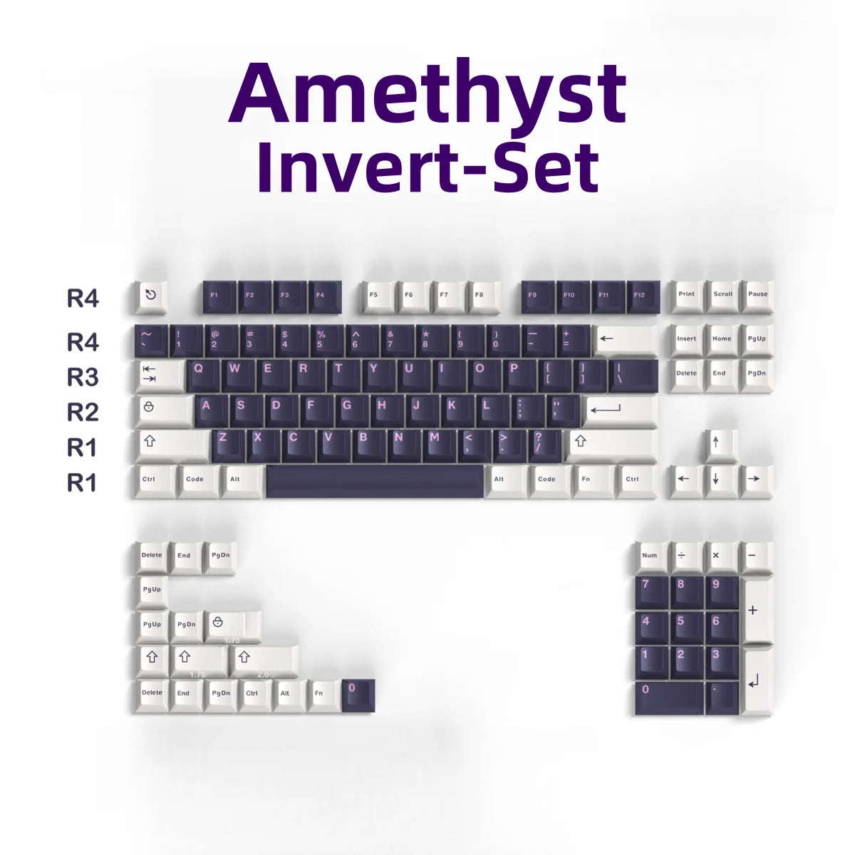 GMK Clone 253 Keys Big Set Double Shot Keycaps Cherry Profile Yuru Wavez Artic For Mechanical Gaming Keyboard MX Blue Switch