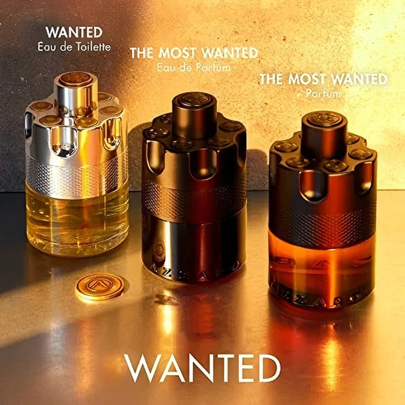 100ML Man Perfumes For Azzaro The Most Wanted Parfume Charm Eau De Parfum Lasting Intense Spicy Woody Seductive Fragrance Date