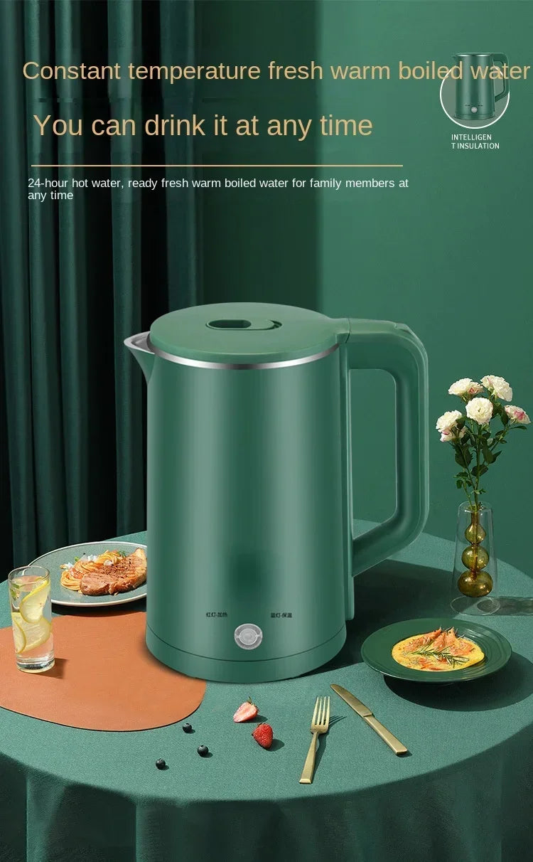 Electric kettle, stainless steel, small household appliances, household kettle, automatic power off
