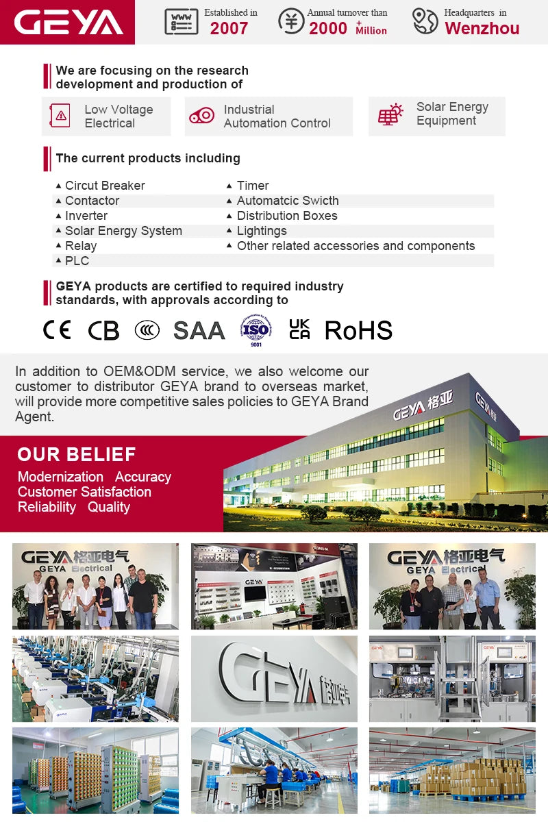 GEYA GRT8-S Asymmetric Cycle Timer Relay SPDT 220V 16A  AC/DC12V-240V Electronic Repeat Relay