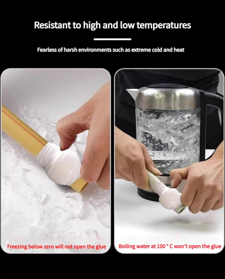 Insulating pipe tape with super waterproof, leak-stopping, sealing and repair performance is suitable for silicone kitchens