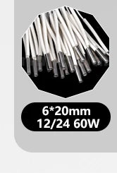 Trianglelab 3D Printer 6*20MM 12V/24V 40W Heater Cartridge With 100CM cable For 3D Printer for PT100 HOTEND Volcano MK8 MK9