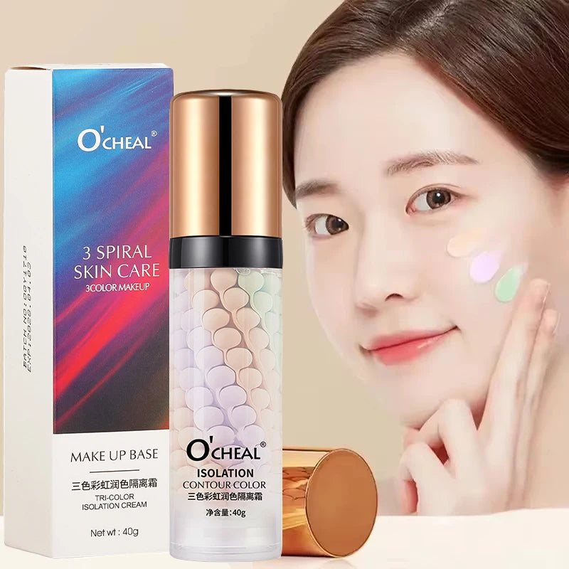 Makeup Primer Breathable BB Cream Not Sticky Face Foundation Intensive Moisturizes Provide Deep Moisture Helps Brighten Skin