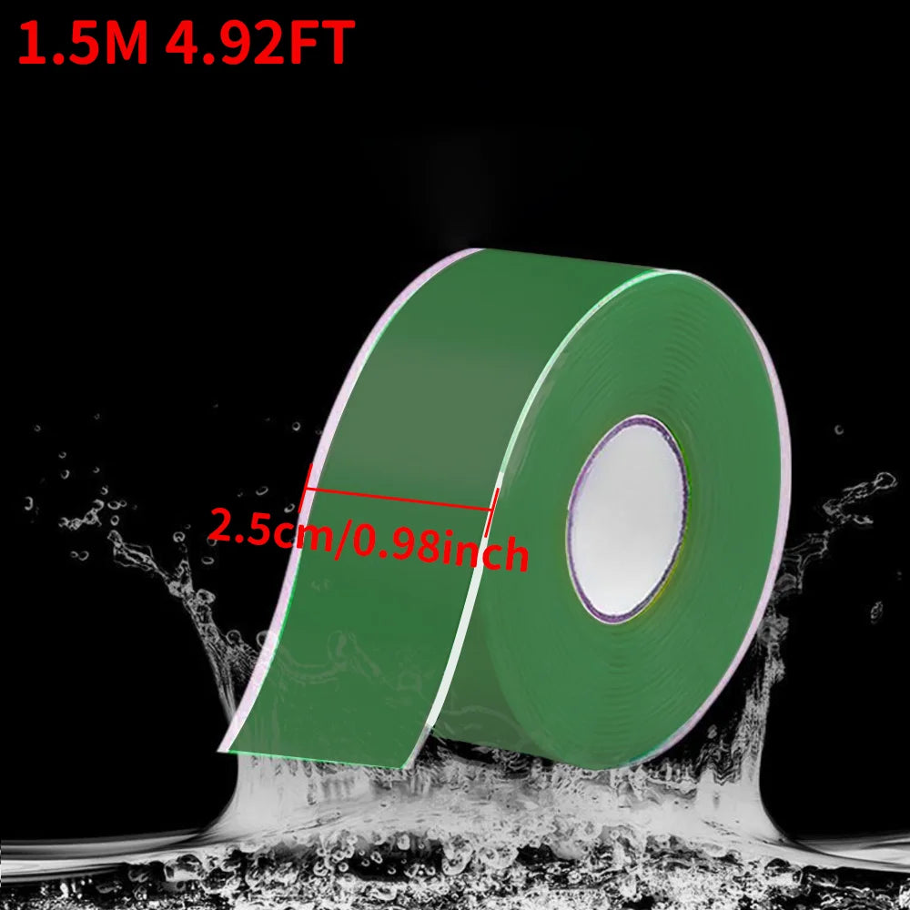 Insulating pipe tape with super waterproof, leak-stopping, sealing and repair performance is suitable for silicone kitchens