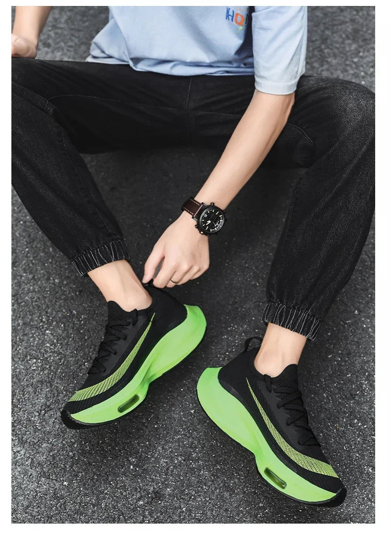 Air cushion Running Shoes Woman Trainer Race Breathable Couple Tenis Shose Unisex Sneakers FashionMen Sneakers zapatillas hombre