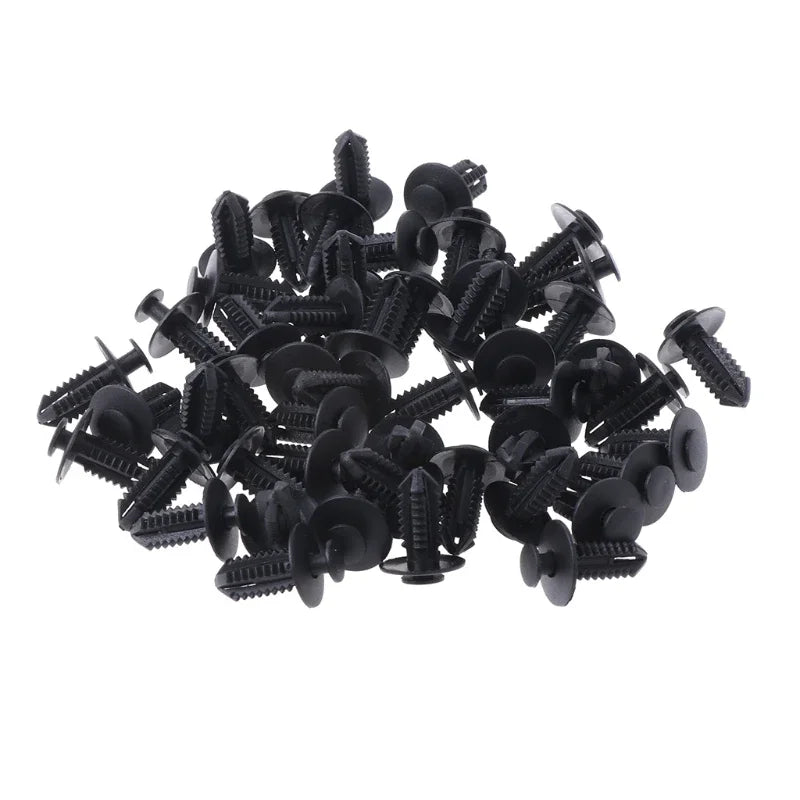 190PCS Car Retainer Clips 6 Sizes – Automotive Plastic Fasteners Kit for Auto Trim Panel Bumper Body Repair Tools