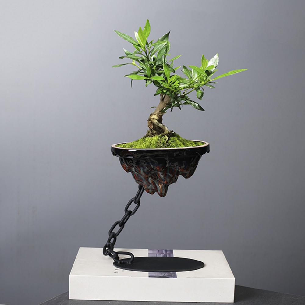 Bonsai Planter Creative Bamboo Resin Fashion Pot Ceramics Pot Garden Supplies Succulent Planter Pot Succulent Planter Pot