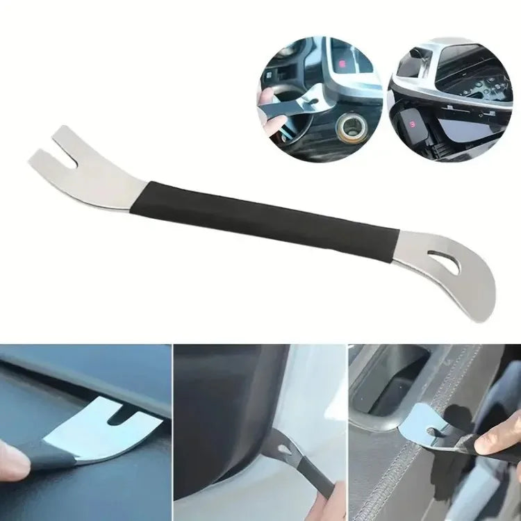1pc Car Installation Tool For Dismantling Navigation, Sound Insulation, Instrument Panel Foot Pad Trims, Prying Door Panel Drive