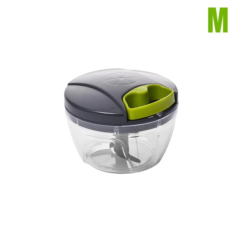 Multi Meat Mincer Garlic Chopper Onion Cutter Rotate Home Kitchen Garlic Hand Pull Blender Vegetable Crusher Cooking Tools