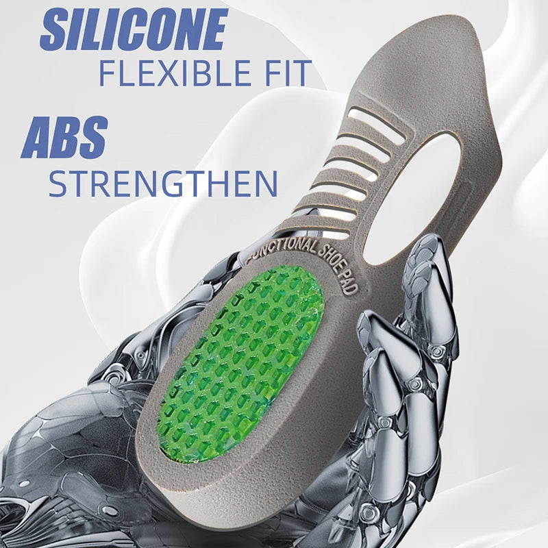 Orthotic Insole Arch Support PVC Flat Foot Health Shoe Sole Pad insoles for Shoes insert padded Orthopedic insoles for feet