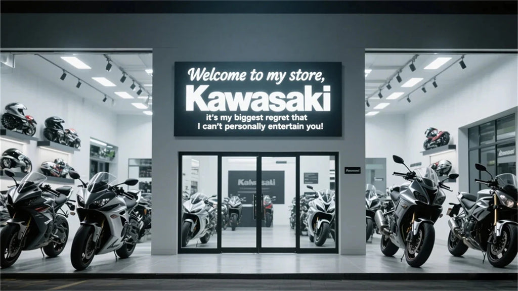 Racing team jacket with Kawasaki logo, men's waterproof and windproof sportswear, outdoor enthusiast jacket, fashionable jacket