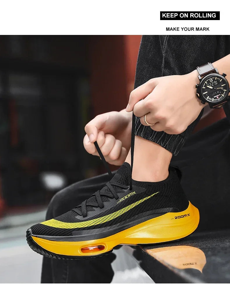 Air cushion Running Shoes Woman Trainer Race Breathable Couple Tenis Shose Unisex Sneakers FashionMen Sneakers zapatillas hombre