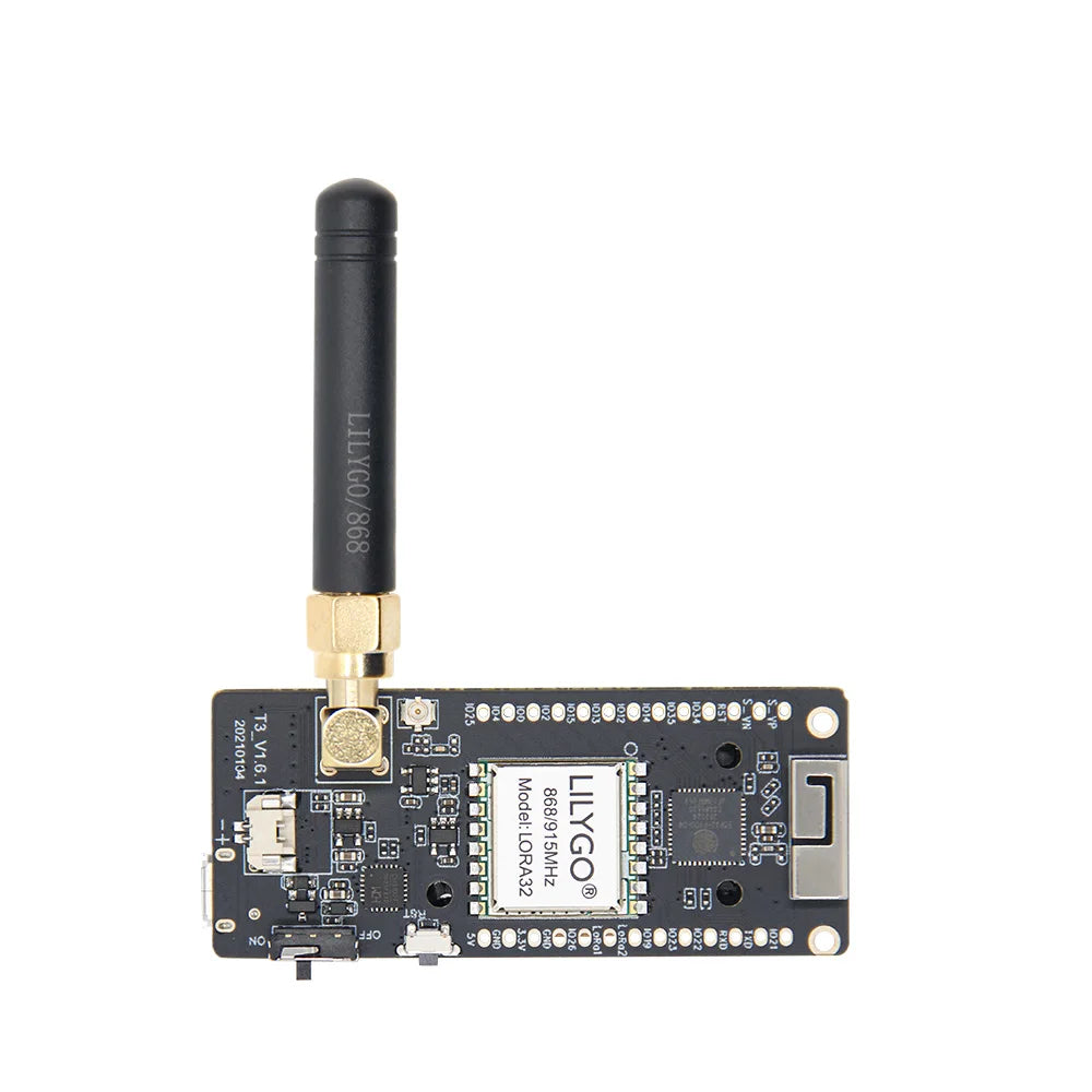 LILYGO® TTGO LoRa32 V2.1_1.6 Version 433/868/915Mhz ESP32 LoRa OLED 0.96 Inch SD Card Bluetooth WIFI Wireless Module ESP-32  SMA