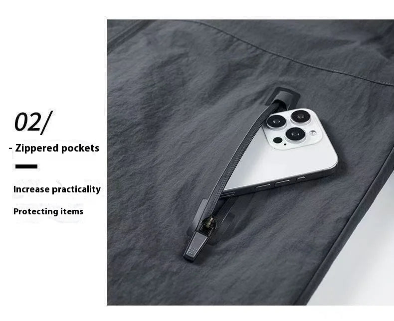 JEEP spirit men's jacket thin spring and autumn leisure stand collar outdoor fashion sports top