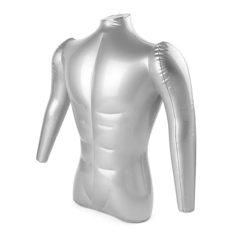 Man Half Body With Arm PVC Inflatable Mannequin Male Dummy Torso Model Fashion For Clothing Collection Retail Display