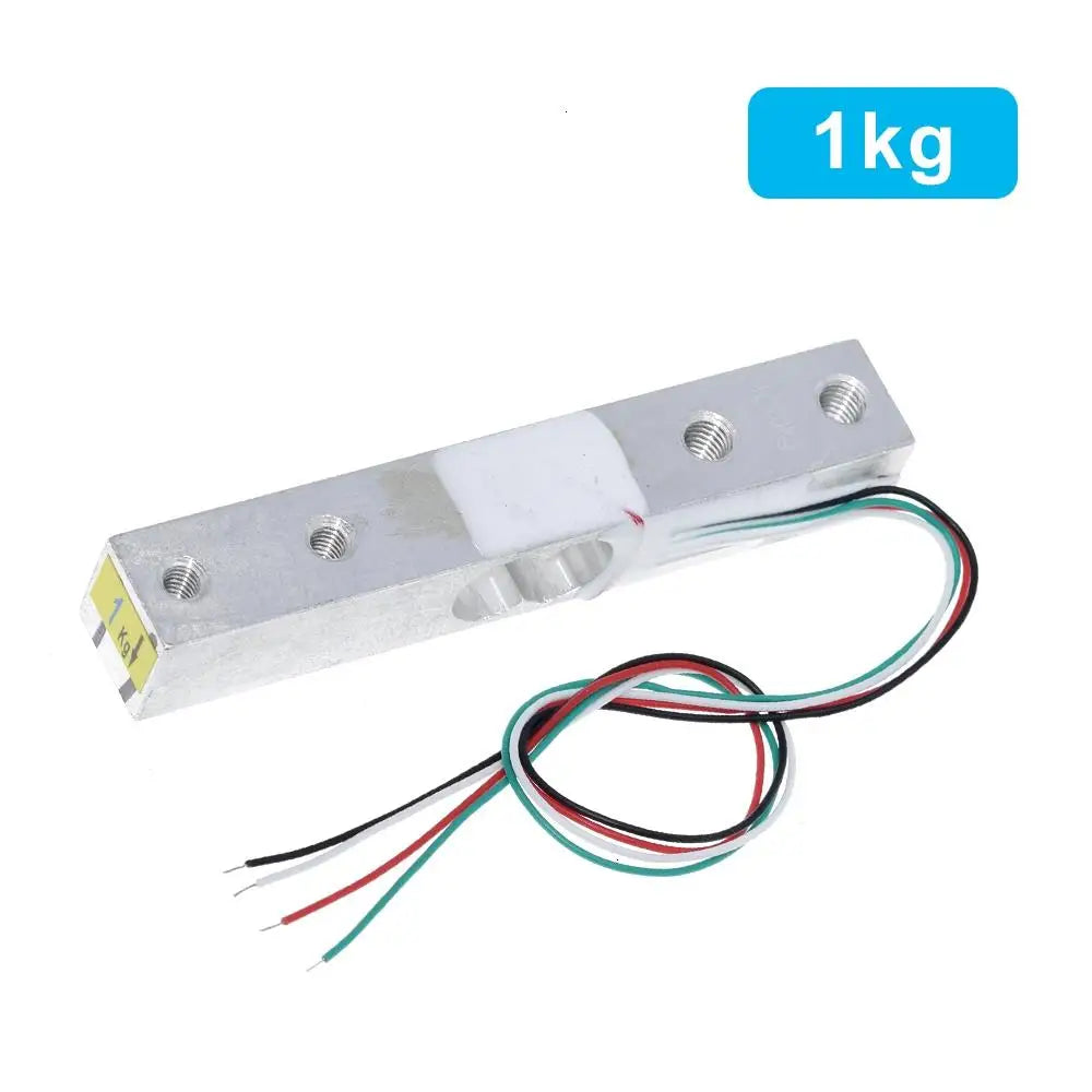 TZT Load Cell 1KG 5KG 10KG 20KG HX711 AD Module Weight Sensor Electronic Scale Aluminum Alloy Weighing Pressure Sensor