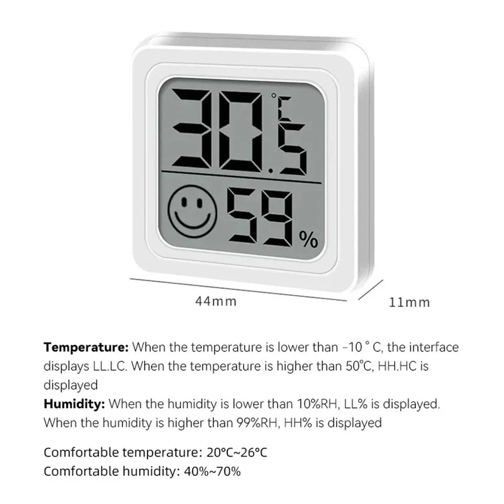 Household Digital Thermometer Hygrometer Indoor Room Home Hygrometer Temperature Humidity Meter Sensor Gauge Weather Station