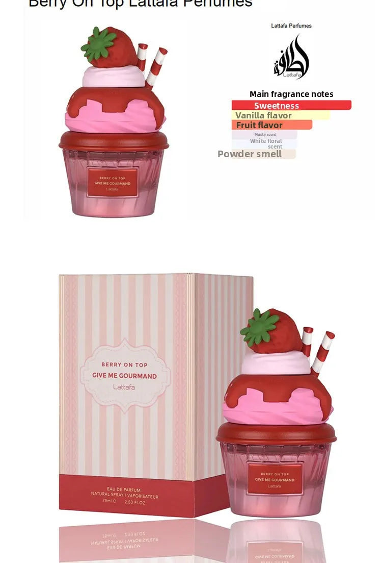 Eau de Parfum 75ml, Delicious Vanilla Caramel Accord, Gourmand Oriental Scent, Long Lasting Wear