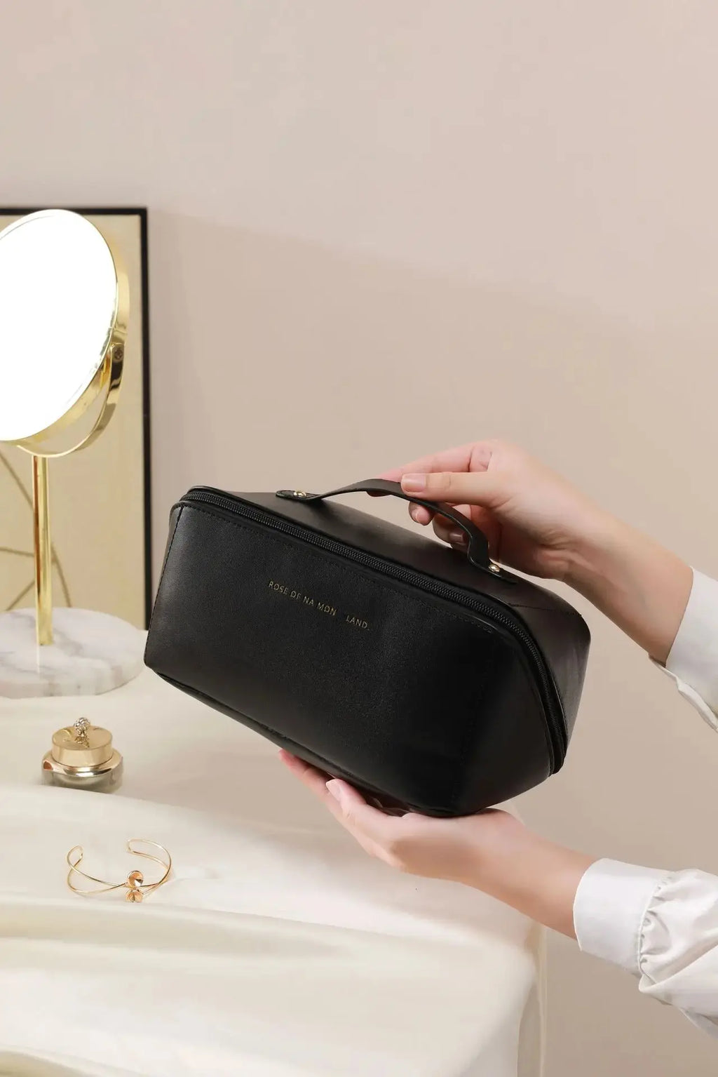 1/2Pcs Cosmetics Storage Kit Large Capacity Travel Toiletry Bag Makeup Bag Ins Advanced Sense Portable Cosmetic Storage Bag