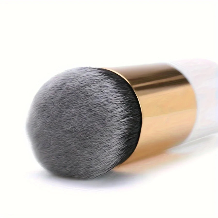 Professional Makeup Brush - Soft and dense nylon bristles, ergonomic ABS handle, suitable for foundation, blush.