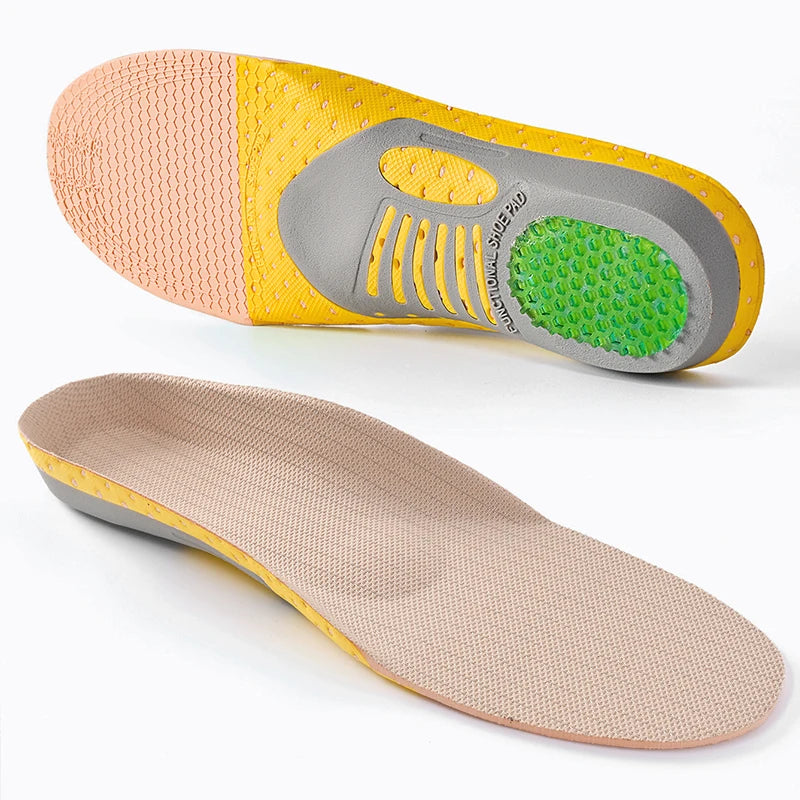 Orthotic Insole Arch Support PVC Flat Foot Health Shoe Sole Pad insoles for Shoes insert padded Orthopedic insoles for feet