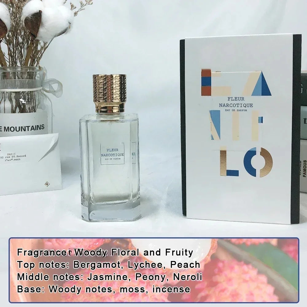 Luxury Brand 100ml Perfume Women Men's Body Sprays Charming Floral  And Fruity Scent Long Lasting Fragrance Pheromone Cologne